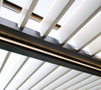 Bask Louvre Roofs LED lights in special channel hr